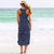 Sexy Lady Womens Hobo Stripe Summer Beach Dress Long Maxi Vest Sundress 3 Colors