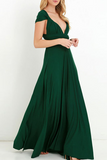 Elegant Solid Backless Strap Design Evening Dress Dresses(20 Colors)