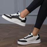 Women's Breathable Mesh Sneakers, Casual Lace Up Outdoor Shoes, Comfortable Low Top Sport Shoes