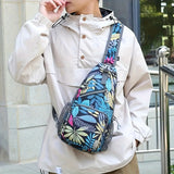 1pc Large Capacity Unisex Sling Bag, Versatile Crossbody Fancy Pack For Outdoor Travel And Work