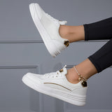 Women's Breathable Mesh Sneakers, Casual Lace Up Outdoor Shoes, Comfortable Low Top Sport Shoes