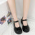 Patent Leather Mary Janes Shoes Buckle Strap Round Toe Summer Outdoor Casual Ladies Shoes Student Party Shoes Zapatos De Mujer