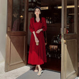 Bjlxn Tall Super Long to Ankle French Dress