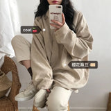 Bjlxn  Corduroy Shirt Women's Long Sleeve Top Women's Outerwear Women's Autumn Coat Korean Fashion Brand Clothing