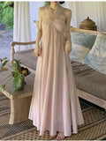 Sexy Halter Pink Long Dresses for Women New Summer Holiday Beach Dress Split Sleeveless Korean Fashion Prom Robe Vestidos Mujer