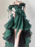 Bjlxn - Niche Design Dress for Women Lolita Dress Cosplay Strap Sexy Dress Trailing Pettiskirt Dress