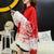 Red Christmas Loose Sweater Women New Autumn Waterproof Mink Velvet Korean Casual Long Sleeve Comfortable Knitted Top