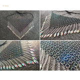 Rhinestones Mesh Mask Crystal Face Chain Masks for Belly Dancing Shows Masquerade Masks Costume Accessory