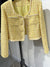 Spring New French Design Fashion Sweet Tweed Jacket Women Luxury Woolen Short Coats Outwear Casacos chaqueta mujer