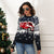 Fashion Casual Sweater Women Vintage Sweater Ugly Loose O Neck Festival Graphic Knitted Pullover New Year Christmas Jumper Tops
