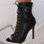 2023 New Sexy Women Black High Heels Party Women's shoes For Latin Dancing Outdoor Stilettos Booties Plus Size