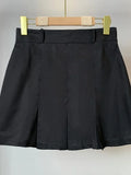 Bjlxn Fashion Korea Elegant Sexy Preppy Style Fashion Pleated Short Skirt Women Sweet Women Skirts Auutmn