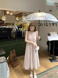 Long Dress Summer French Sweet Hanging Neck Halter Dress Female Loose Thin Senior Sense of Temperament Fairy Dress for Women