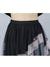 TIGENA Fashion Patchwork Tulle Long Skirt Women 2023 Spring Summer Elegant High Street Mesh High Waist Pleated Midi Skirt Female