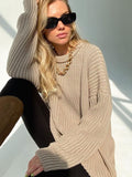 Autumn Winter Knitted Sweaters Sweaters for Women Fashion Long Sleeve Pullover Sweater Oversized Christmas Clothes