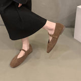 Bjlxn Bailamos 2024 Spring New Brand Women Flats Round Toe Shallow Slip On Ladies Casual Ballet Shoes Soft Leather Eelgant Dress Shoes