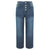 Women's Jeans High Waist Loose Fashion Wide Leg Pants XL Fashion Slender Pants Women's Rising Retreat Street Pants Cotton