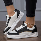 Women's Breathable Mesh Sneakers, Casual Lace Up Outdoor Shoes, Comfortable Low Top Sport Shoes