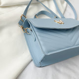 Elegant Embossed Square Crossbody Bag, Women's Fashion PU Shoulder Handbag With Adjustable Strap