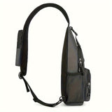 1pc Large Capacity Unisex Sling Bag, Versatile Crossbody Fancy Pack For Outdoor Travel And Work