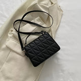 Mini Fashion Embossed Crossbody Bag, Trendy Shoulder Bag, Women's Casual Handbag & Purse