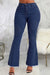 Bjlxn - Blue Casual Solid Patchwork High Waist Denim Jeans