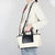 Bjlxn - Stylish and Durable Tote Bag Color Contrast Top Handle Bucket Crossbody Bag