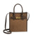 Bjlxn - Vintage Cross Body Small Square Bag Retro Suede Handbag Shoulder Purse with Removable Straps