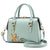Bjlxn - Women Floral Embroidery Satchel Purse Elegant Crossbody and Top Handle Bags