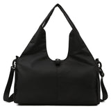 Bjlxn - Minimalist Solid Color Sports Shoulder Bag All-Match Travel Storage Gym Bags