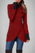 Bjlxn - Elegant College Solid Buttons POLO collar Outerwear(5 Colors)