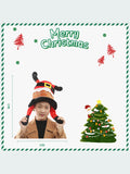 Bjlxn - Funny Elf Santa Hat Christmas Hat Party Decoration