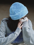 Bjlxn - Casual Keep Warm Solid Color Scarfs&Hats