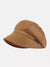 Bjlxn - Simple Keep Warm Solid Color Fisherman Hat
