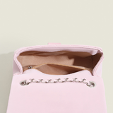 Bjlxn - Solid Color Quilted Plaid Shoulder Bag Crossbody Bag Versatile Phone Storage Bag & Coin Purse