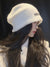 Bjlxn - Casual Keep Warm Letter Applique Hats&Caps
