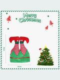 Bjlxn - Funny Elf Santa Hat Christmas Hat Party Decoration