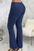 Bjlxn - Blue Casual Solid Patchwork High Waist Denim Jeans