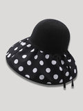 Bjlxn - Original Sun Protection Polka-Dot Fisherman Hat