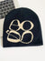 Bjlxn - Keep Warm Hats&Caps Patterned Knit Hat