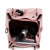 Bjlxn - 3 Pcs Solid Color Tote Bag Set Large Capacity Tassel Decor Handbag Crossbody Bag & Flap Purse