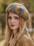 Bjlxn - Vintage Wool Contrast Color Beret Hat