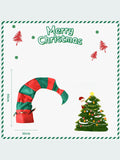 Bjlxn - Funny Elf Santa Hat Christmas Hat Party Decoration