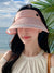 Bjlxn - Hollow Split-Joint Sun Protection Hats&Caps