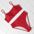 Women Swimsuit Solid Sexy Biquini Push Up Swimming Bathing Suit Bikini Set Maillot De Bain Femme Swimwear Women