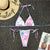 Swimwear Women Tie dye Bikini Set Bathing Suit Beachwear Push Up Swimming Swimwear Sexy Bandage Swimsuit Bikini