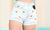 Dave&Di england high street vintage mouse animal cartoon embroidery harem mom feminina high waist denim shorts women plus size - Bjlxn