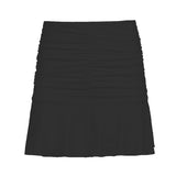 90s Mini Skirt Lady Trendy Y2K Summer Beachwear White Accessory Harajuku Skirts Fashion Pleated Skirts Woman High Waist