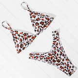 Bikini Micro Swimwear Women Leopard High Cut Swimming Bathing Suit Biquini Set Sexy Swimsuit Femme Brazilian Bikini