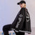 new bomber jacket female Korean version loose jacket street casual embroidery baseball uniform jacket oversized jacket